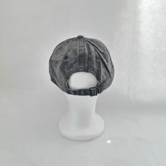 Black Gray Acid Wash Rainbow Colorful Sea Turtle Baseball Cap Hat Adjustable NEW - Picture 4 of 5